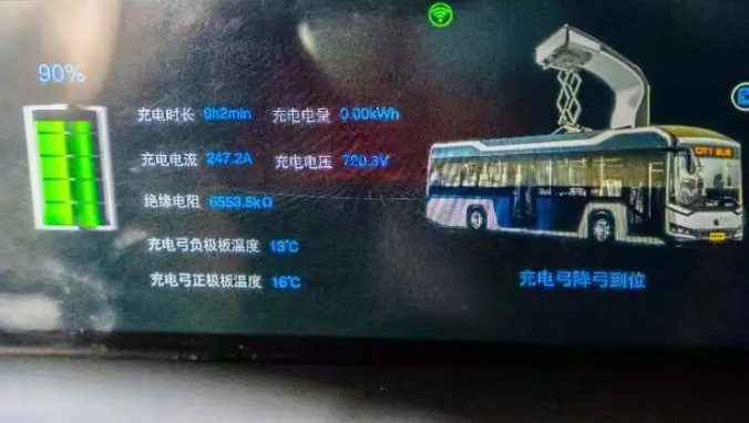 超级电容用于公交车，充电7分钟，开行40公里